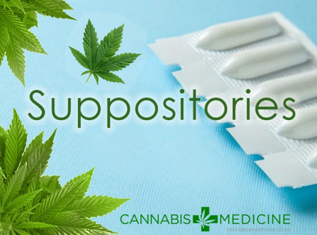 Cannabis Oil Suppositories THC CBD Medicine